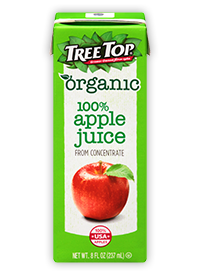 100% Organic Apple Juice