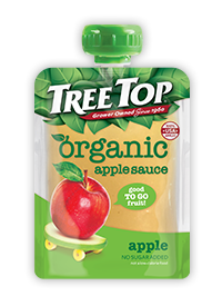 Organic No Sugar Added Apple Sauce Pouch