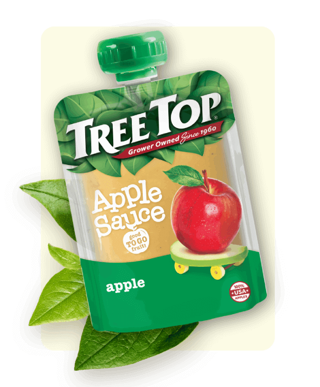 TreeTop apple sauce pouch